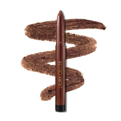 Delineador Kajal Longwear de Laura Geller en marrón oscuro para un acabado intenso.