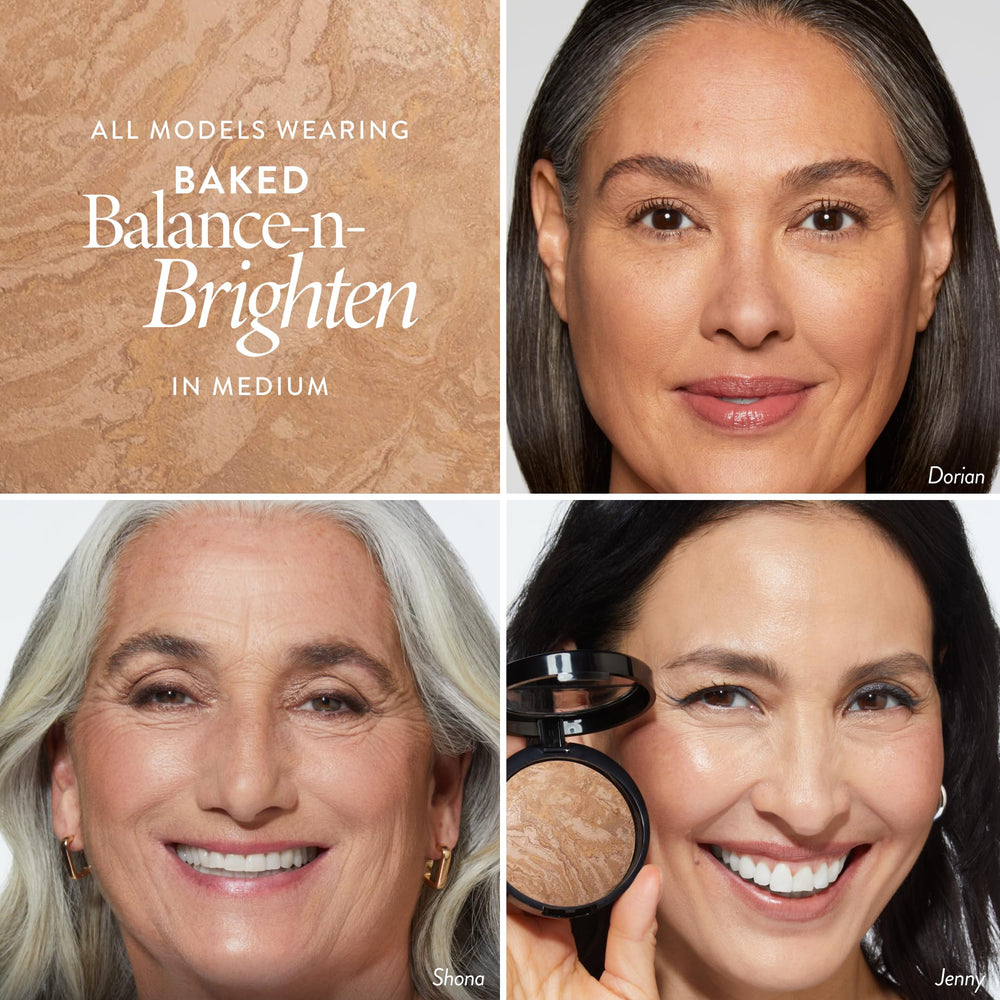 Acabado demi-mate natural de Balance-n-Brighten para piel iluminada