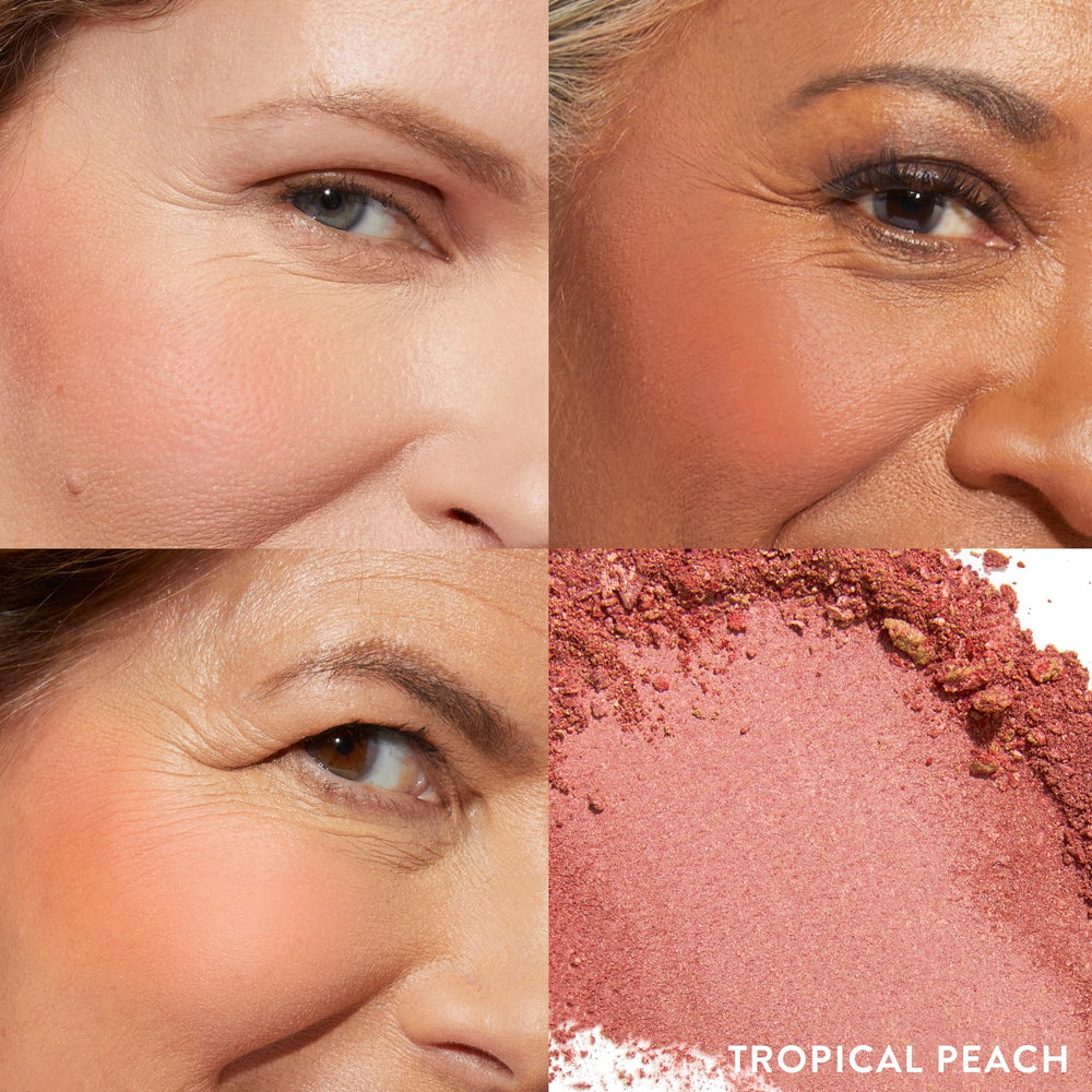 BLUSH LAURA GELLER NEW YORK texture crème légère, fini satin.