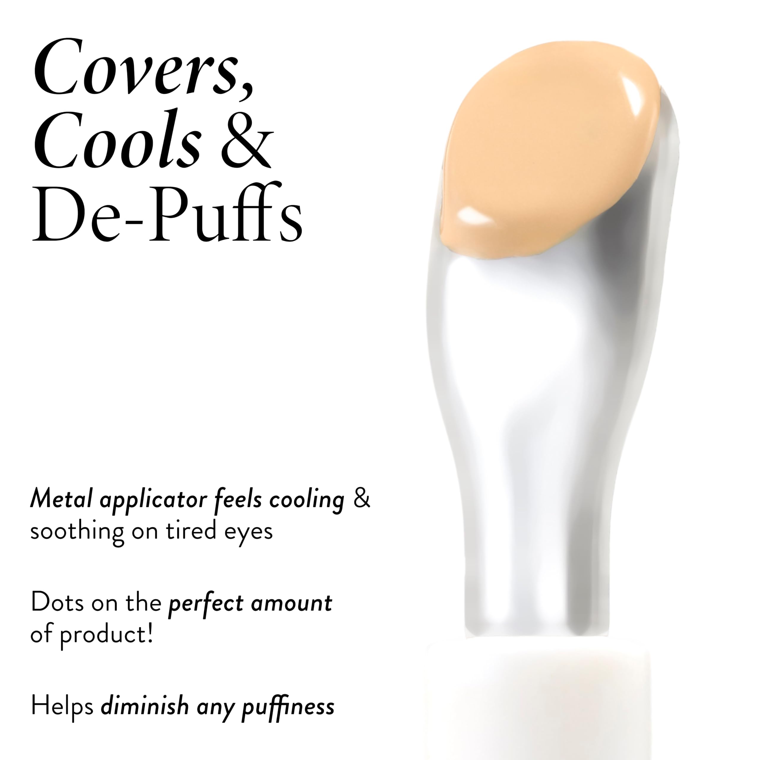 LAURA GELLER NEW YORK Bright Stuff concealer swirls light-reflecting pigments for a radiant finish.