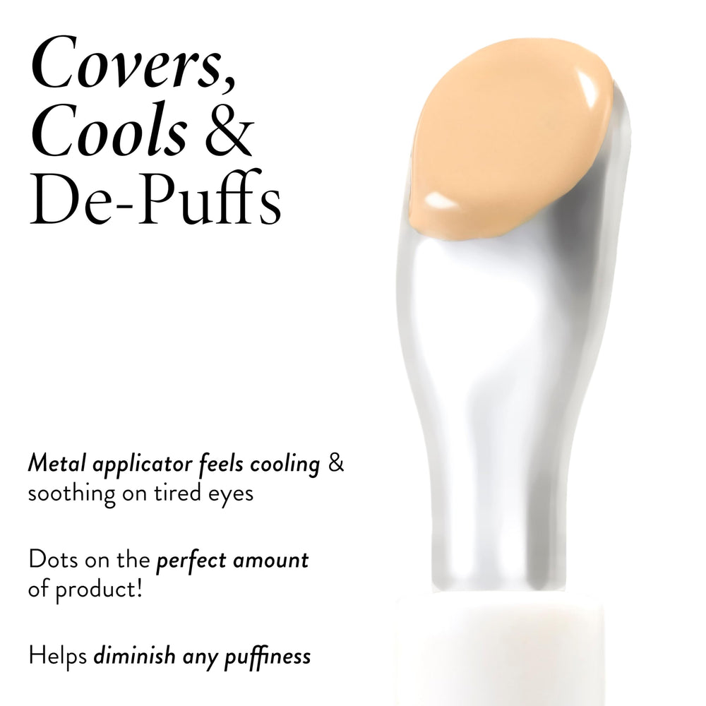 LAURA GELLER NEW YORK Bright Stuff concealer swirls light-reflecting pigments for a radiant finish.