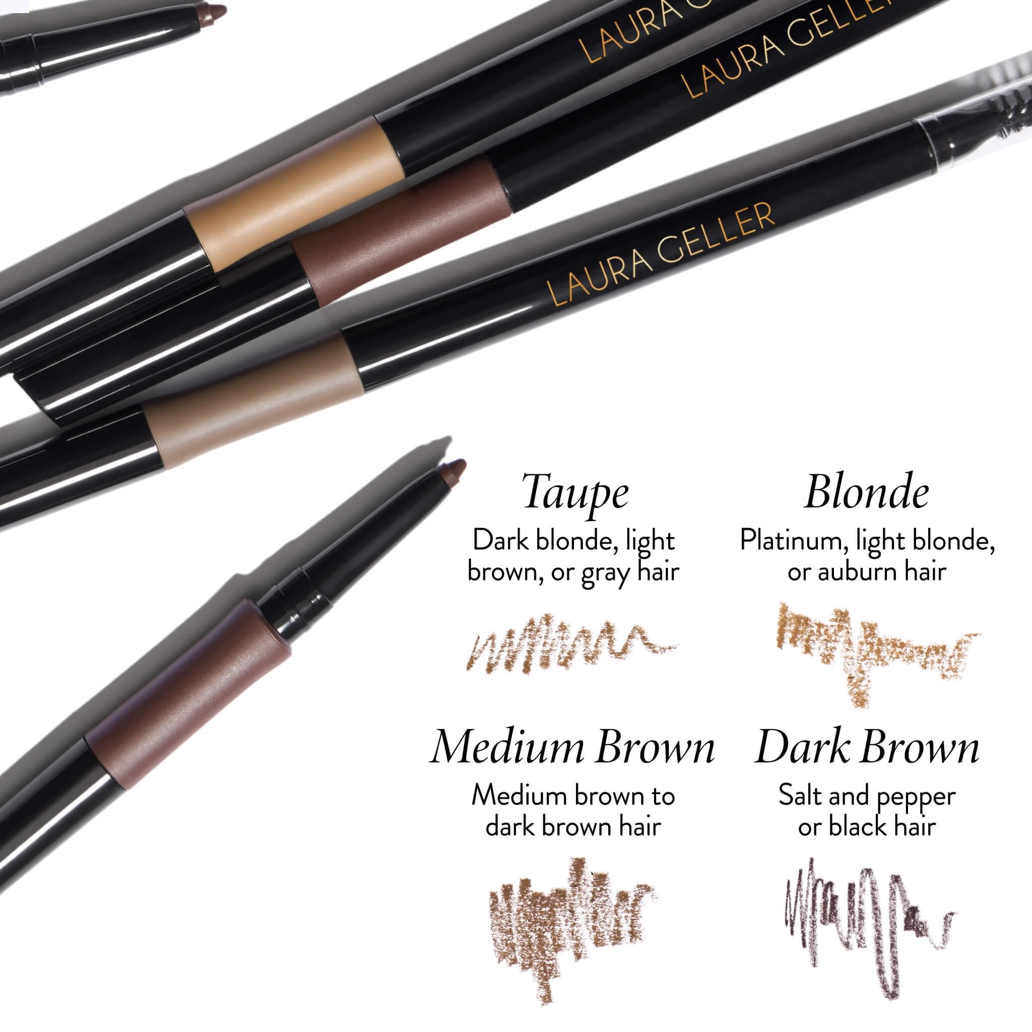 LAURA GELLER NEW YORK Inkcredible, cepillo peinilla integrado para difuminar.