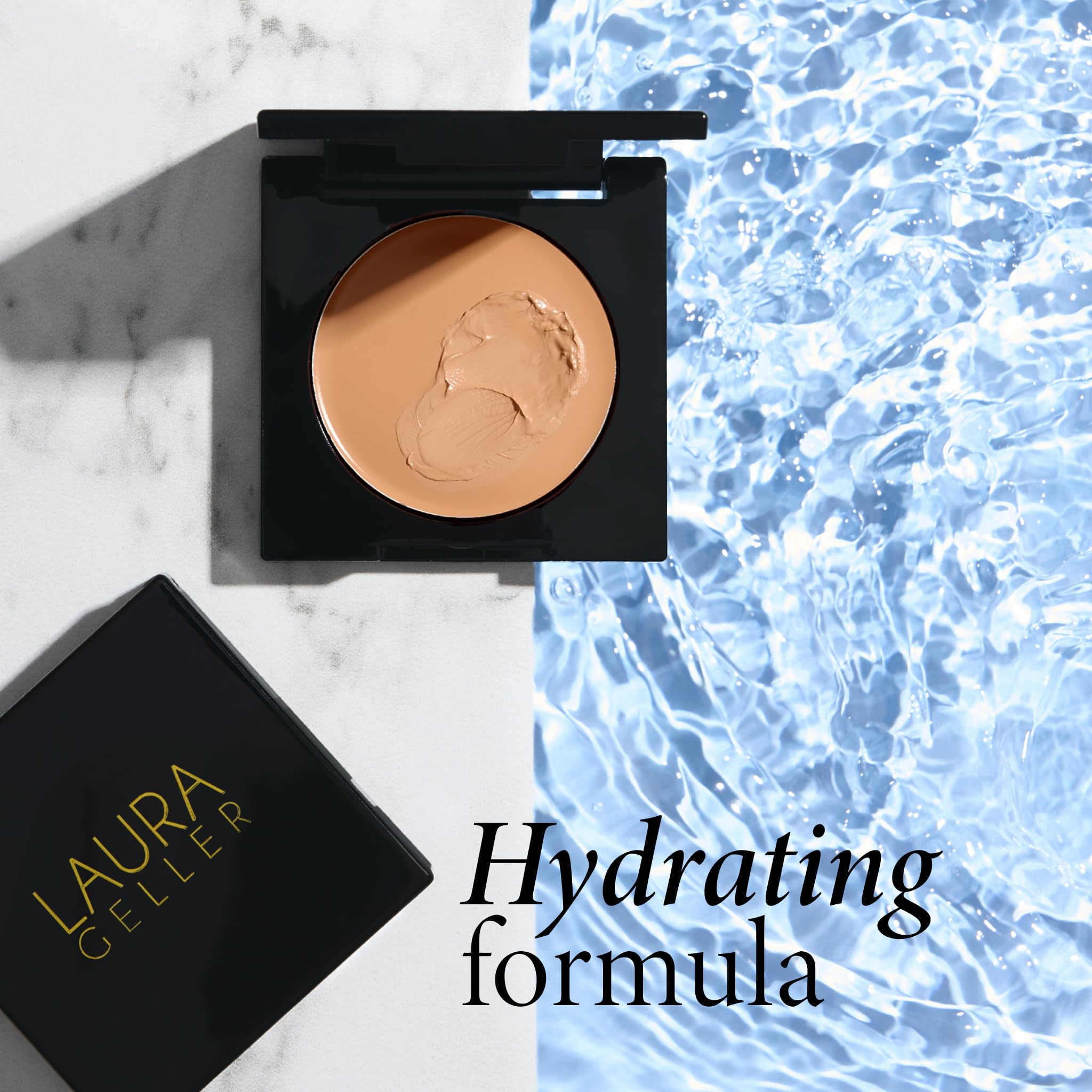 LAURA GELLER NEW YORK Concealer – couvrance homogène sans effet masque.