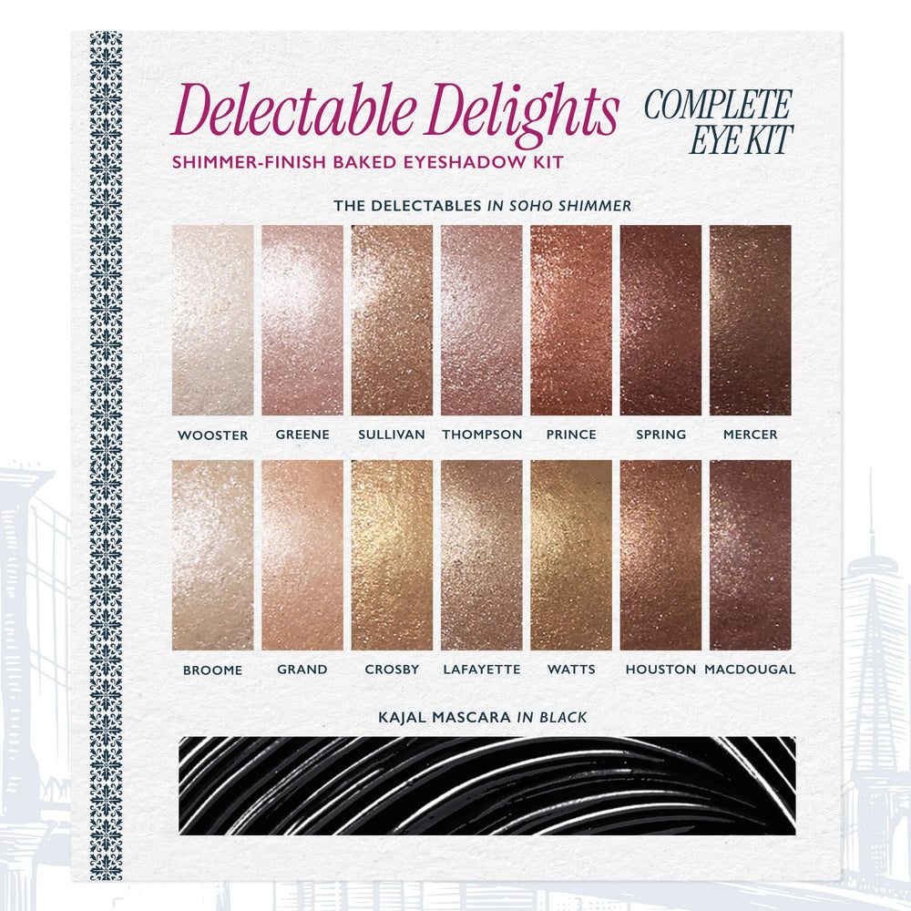 LAURA GELLER NEW YORK Delectable Delights: mascara incluida para completar el look sin esfuerzos.