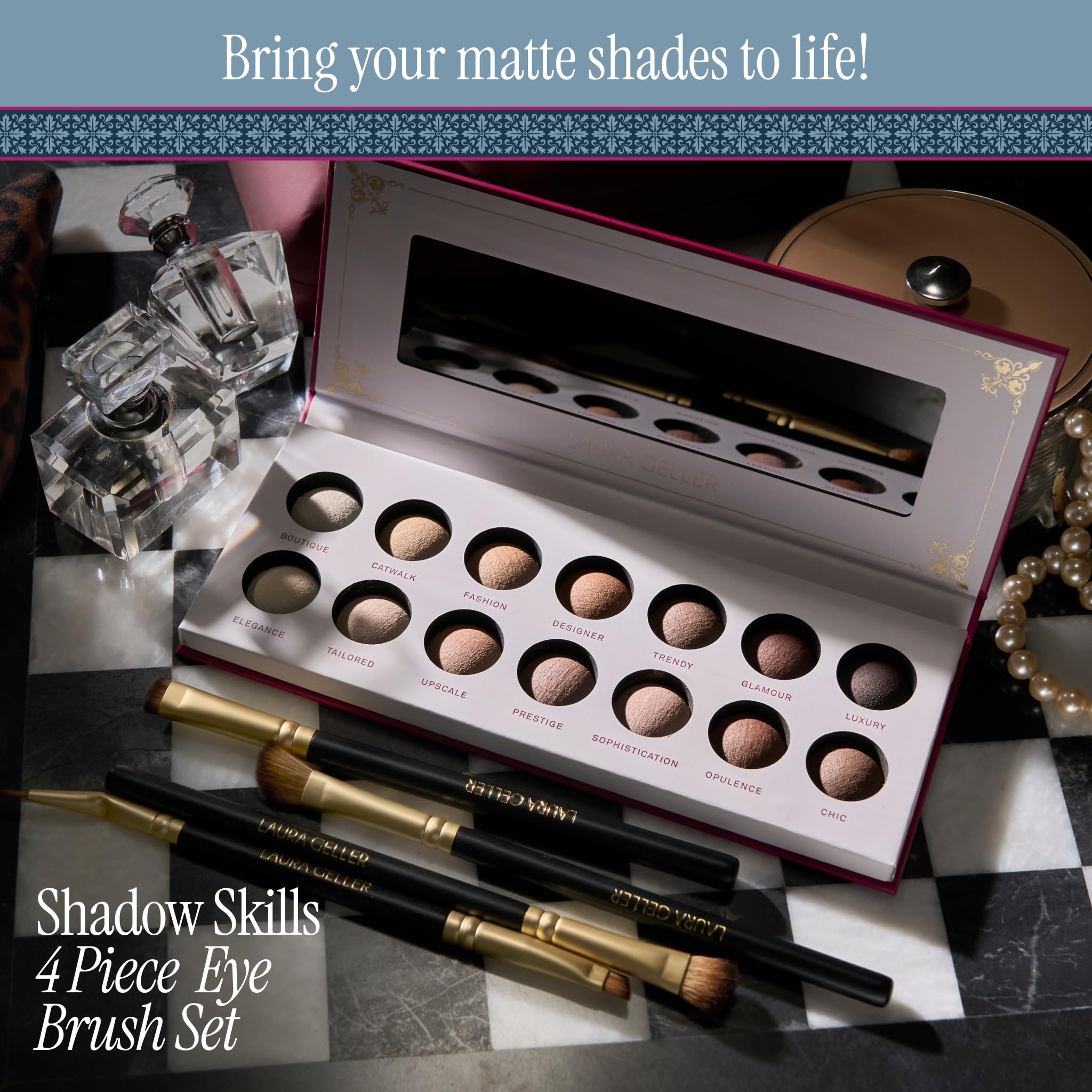 Maquillaje diurno o nocturno con la paleta Delectables Madison Ave