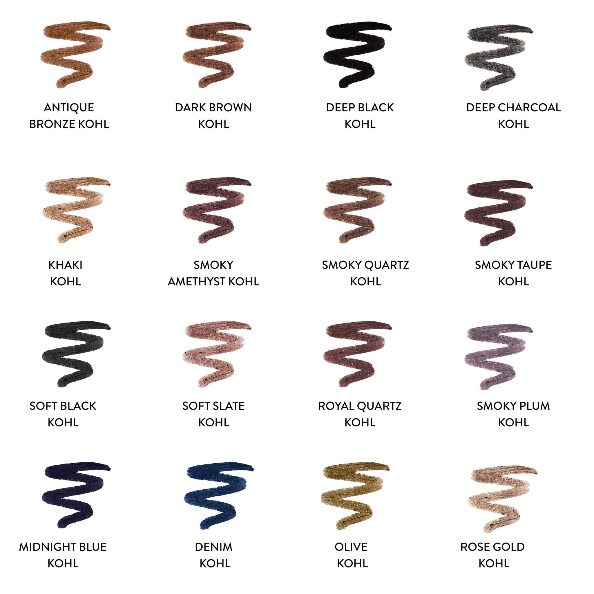 Laura Geller New York Delineador Kohl suave y difuminable para look smoky.
