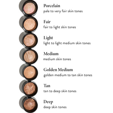 LAURA GELLER NEW YORK compact powder for a natural-looking, radiant finish.
