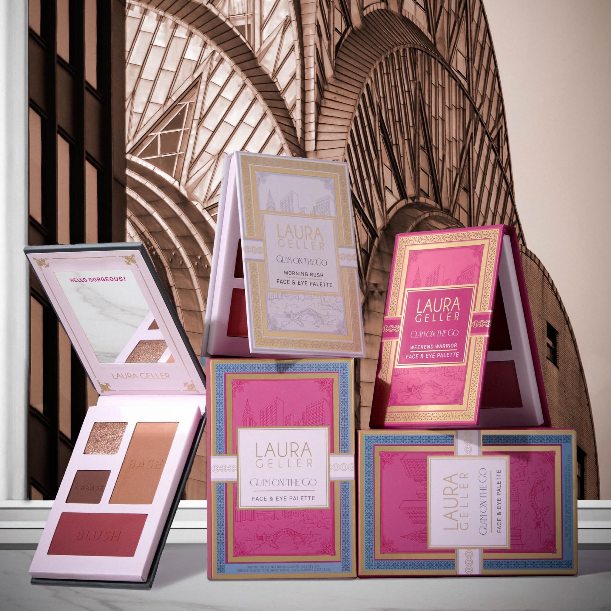 Laura Geller New York: emballage cadeau prêt, pratique pour offrir sans effort.