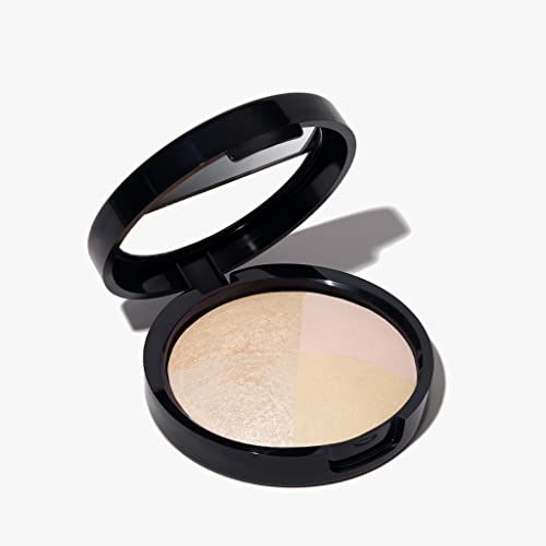 Iluminador horneado LAURA GELLER NEW YORK brillo intensificable con capas