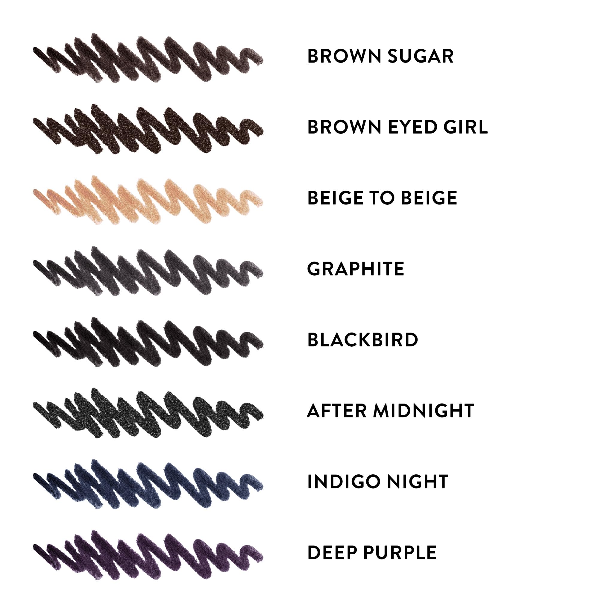 LAURA GELLER NEW YORK Inkcredible Gel Eyeliner Indigo Night delineado cercano a pestañas.