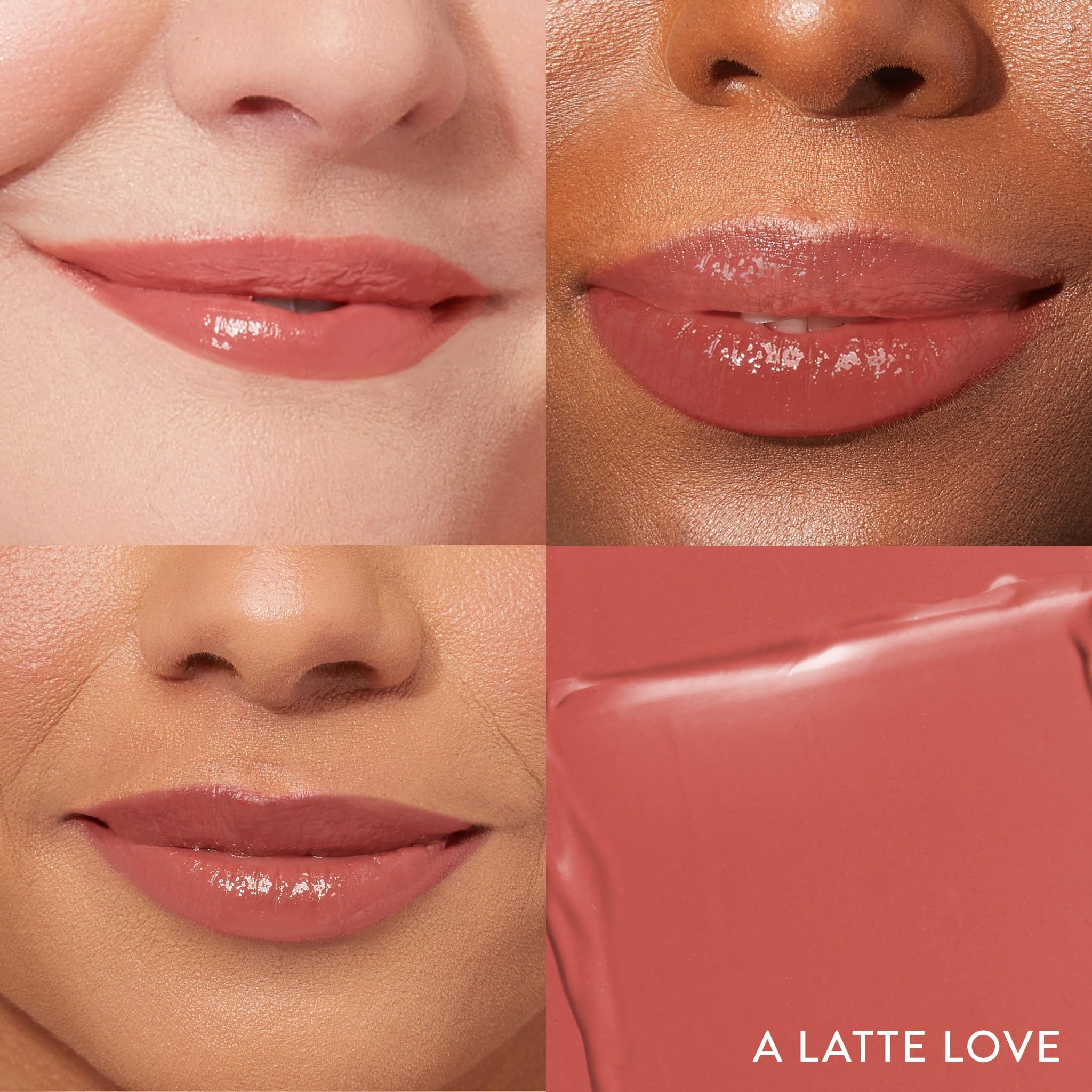 Color rosado-marrón A Latte Love para un look natural y elegante.