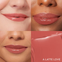 Color rosado-marrón A Latte Love para un look natural y elegante.