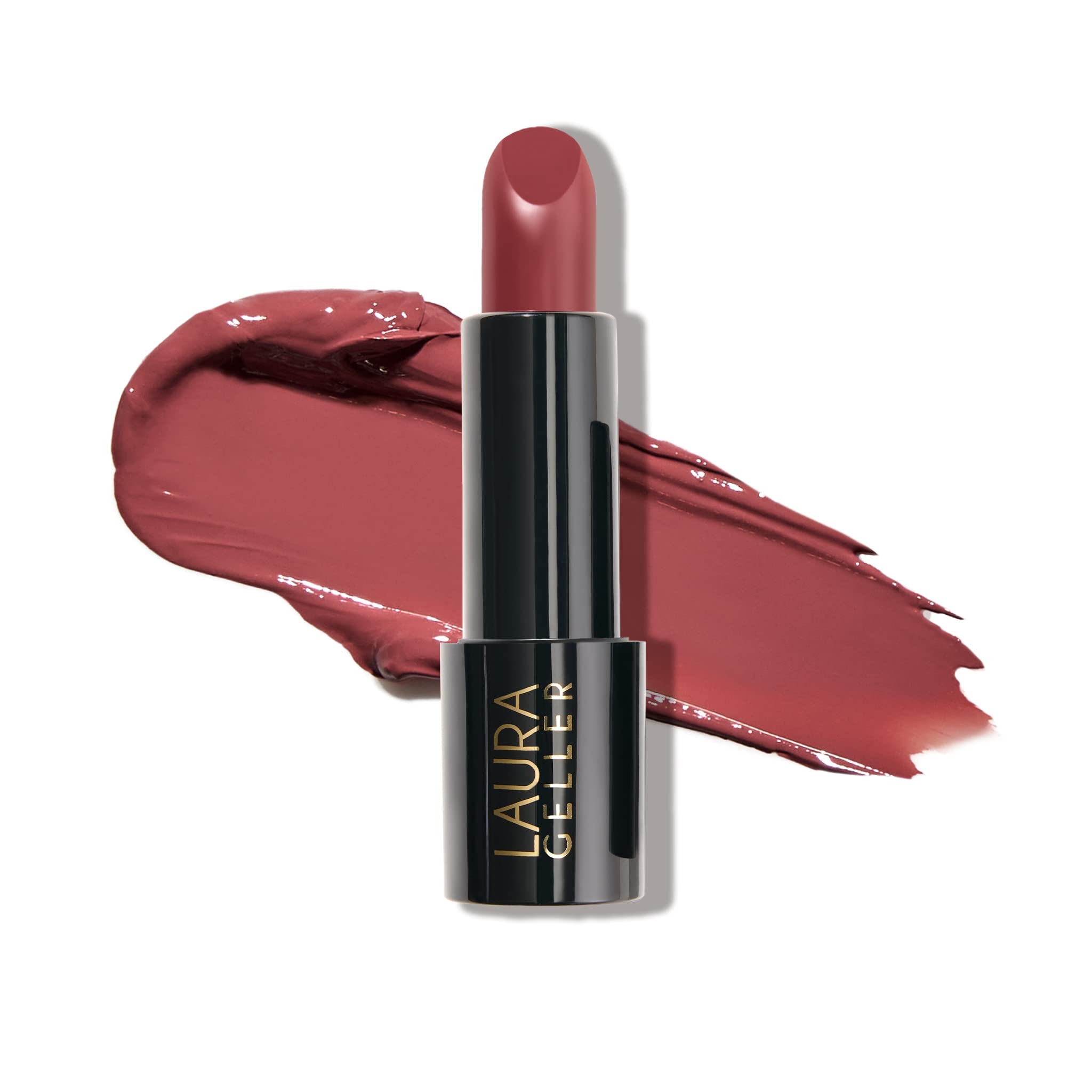 LAURA GELLER NEW YORK Mauve Majesty: empaque frontal elegante y compacto para llevar