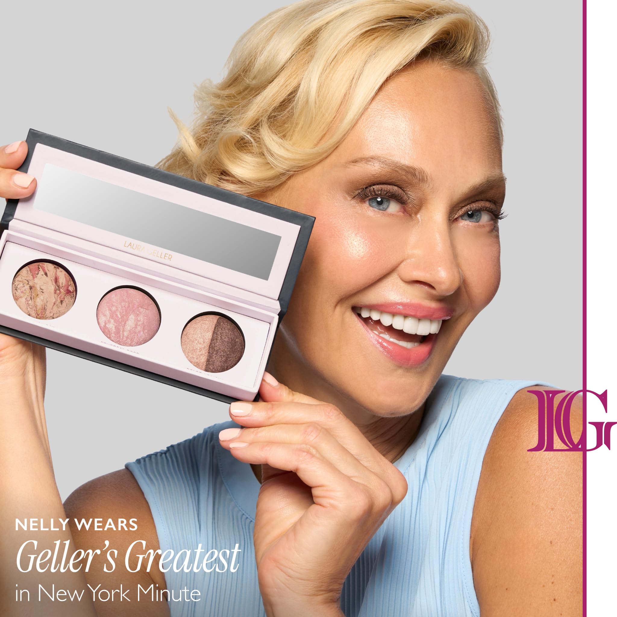 Combinaciones de looks diarios con la paleta Laura Geller New York