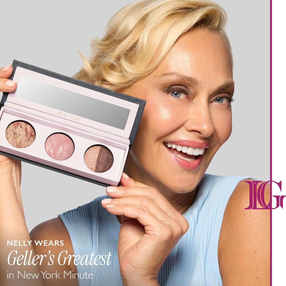 Combinaciones de looks diarios con la paleta Laura Geller New York