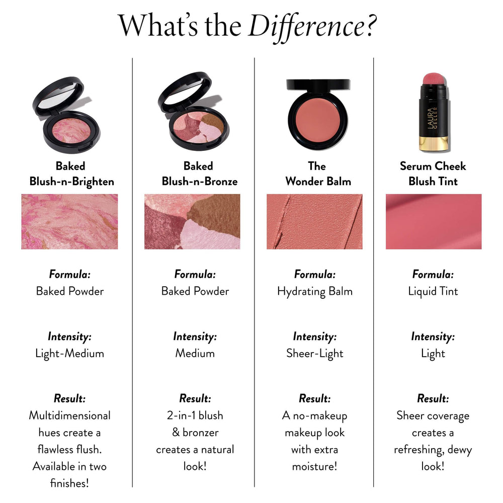 Maquillage subtil rose sur joues et lèvres