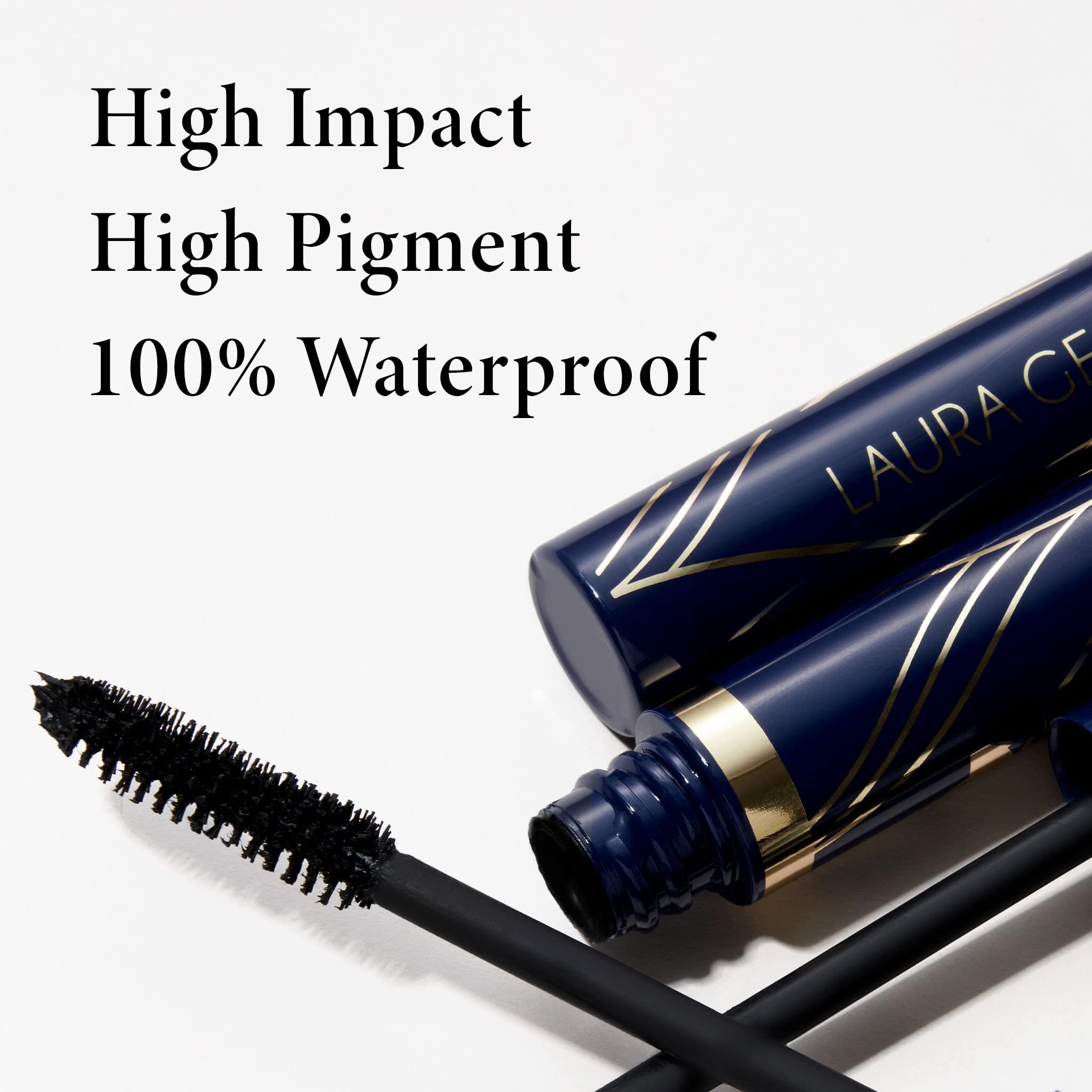 Laura Geller New York Mascara: textura cremosa que facilita una aplicación suave.
