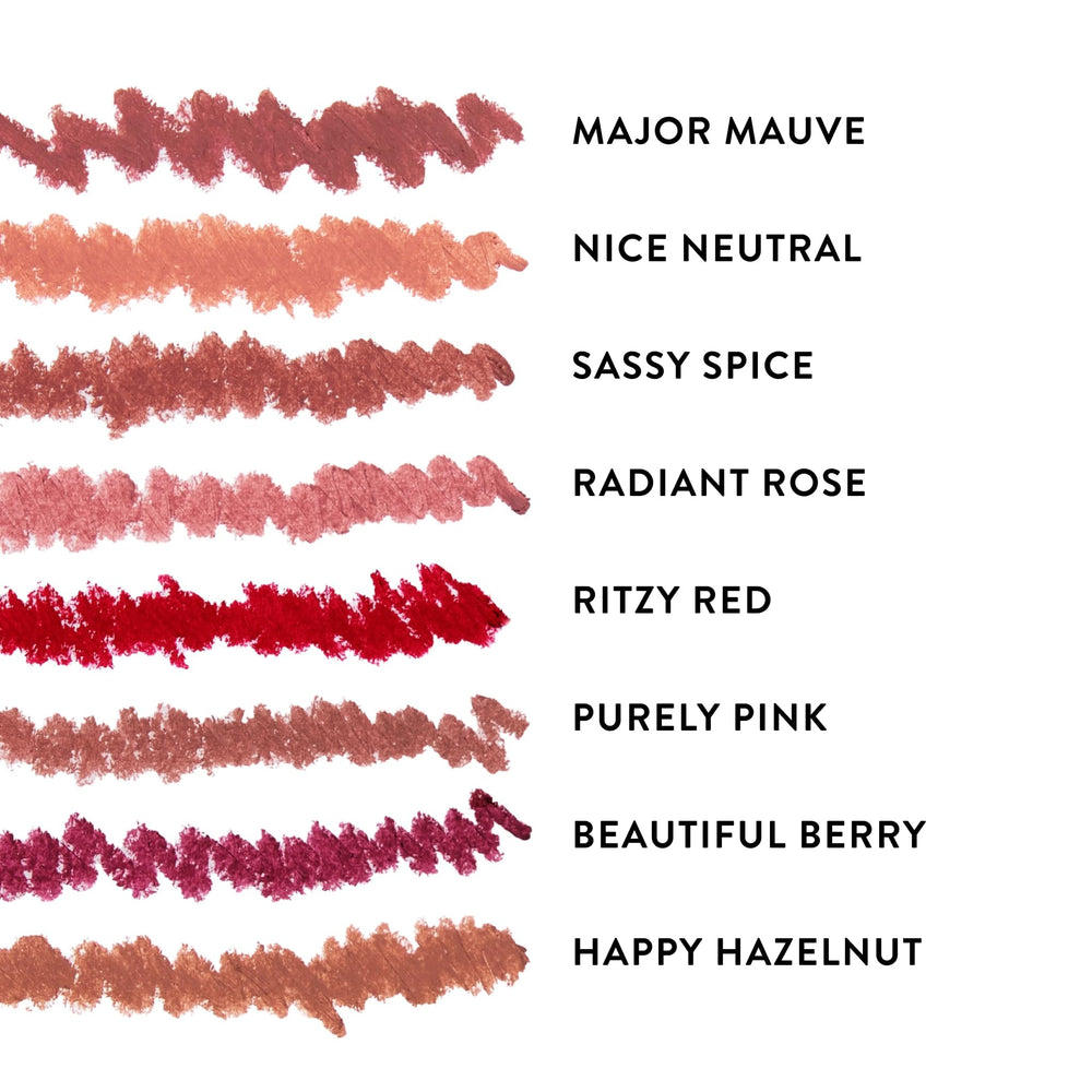 LAURA GELLER NEW YORK Modern Classic Lip Liner in dust pink flatters many looks.