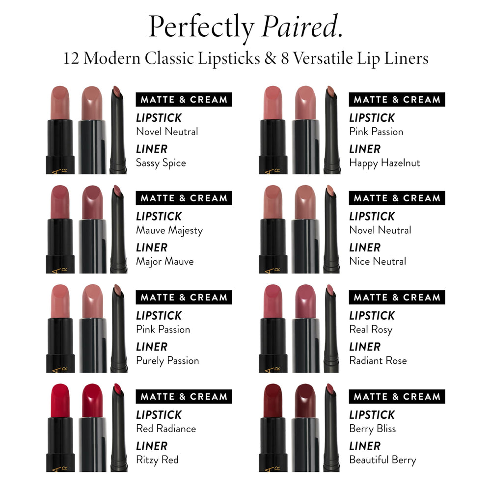 LAURA GELLER NEW YORK Modern Classic Lip Liner works bare or under lipstick.
