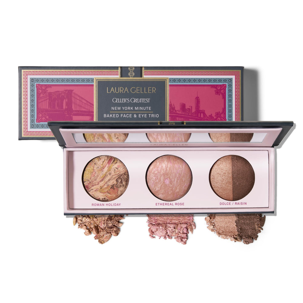 Laura Geller New York: paleta rubor horneado rosa para un aspecto suave