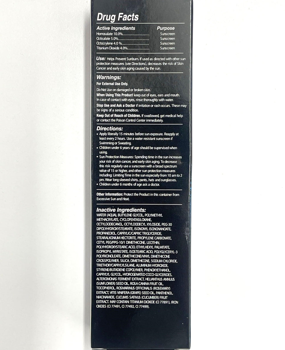 LAURA GELLER NEW YORK: protection UVA/UVB SPF50 dans une étape unique.