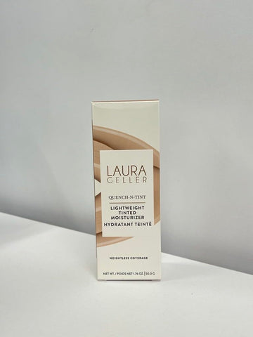 Laura Geller New York Quench-n-Tint complemento ideal para la rutina diaria de color.