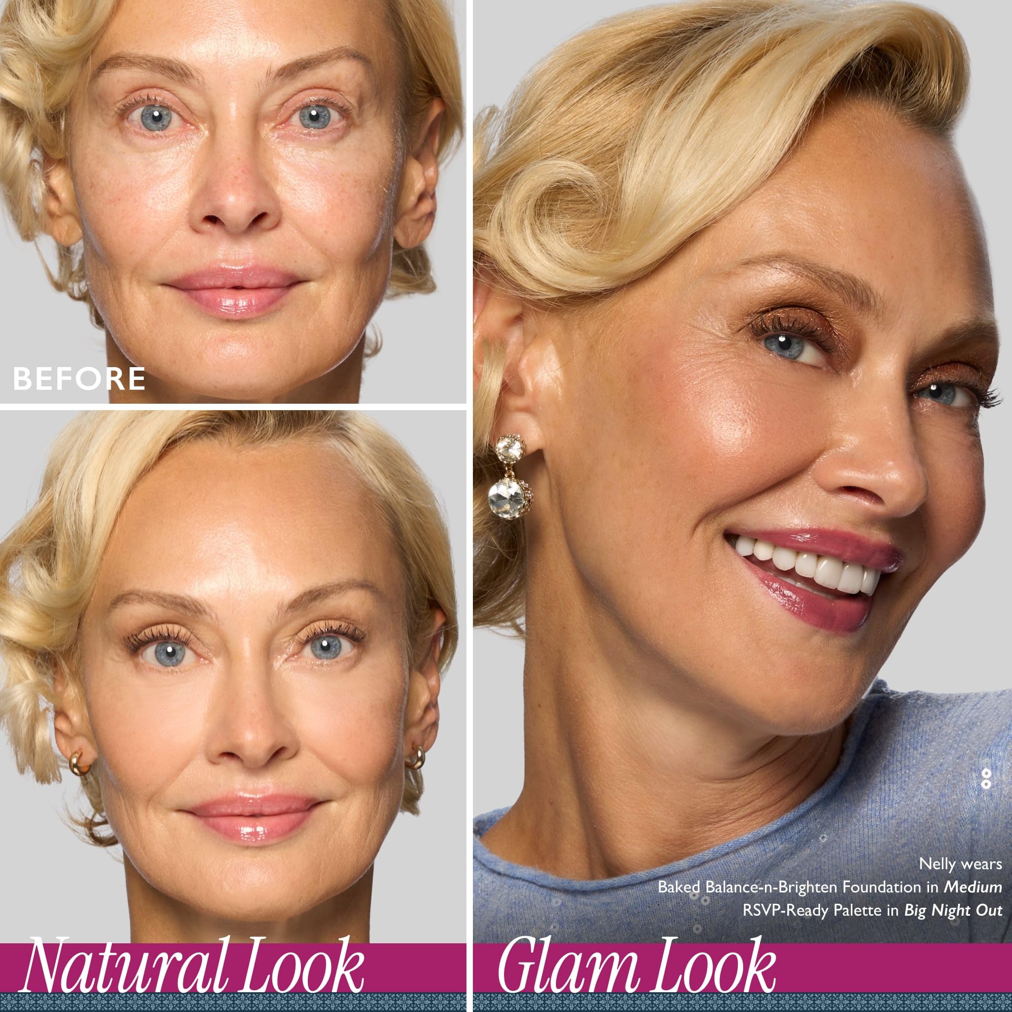 La Laura Geller New York RSVP-Ready: sombras y delineadores para un look completo.