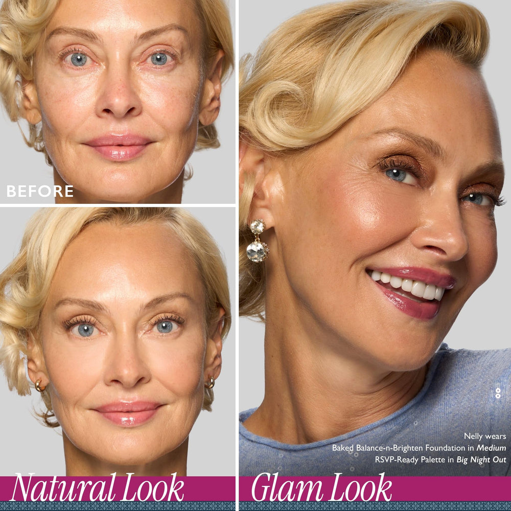 La Laura Geller New York RSVP-Ready: sombras y delineadores para un look completo.