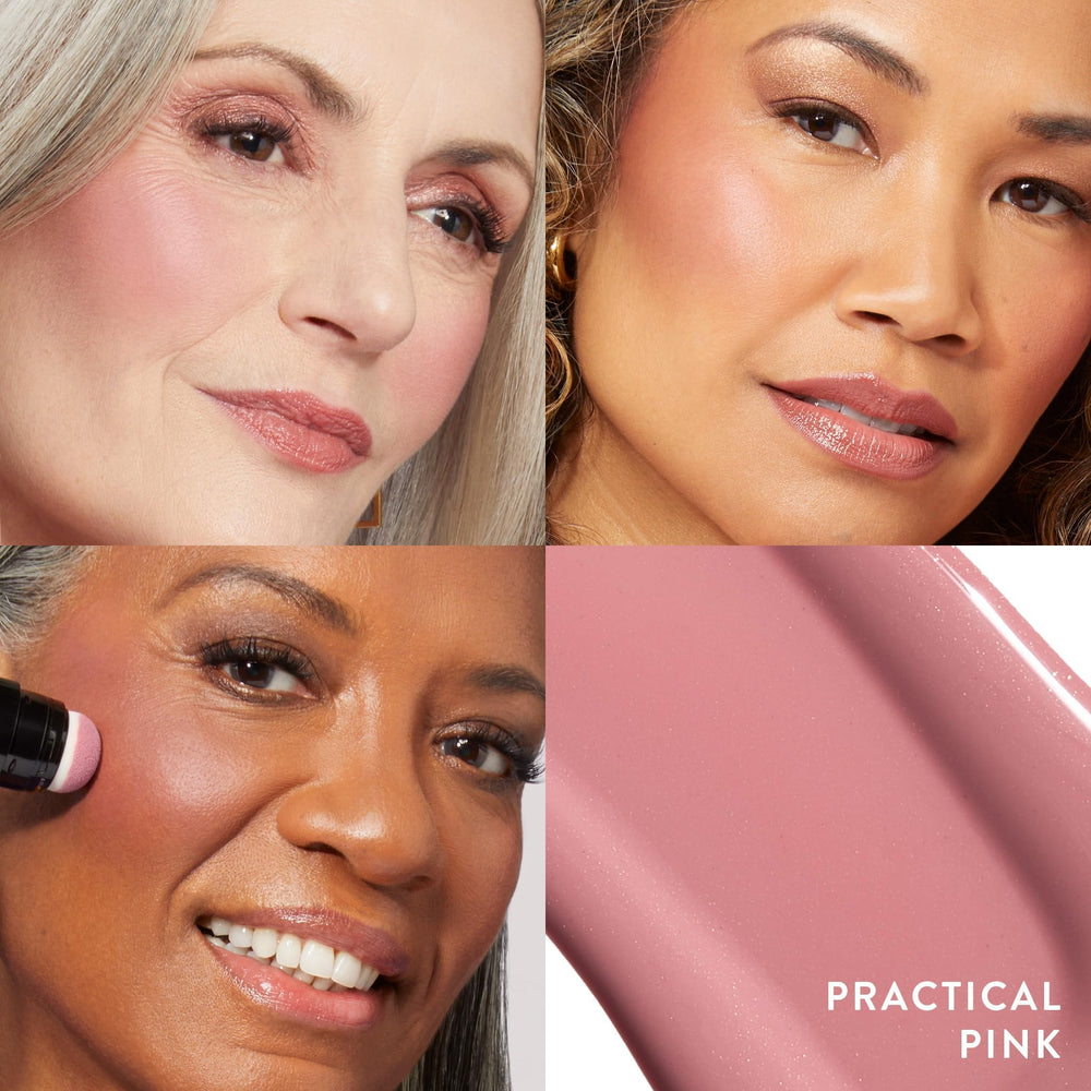 LAURA GELLER NEW YORK Serum Blush Tint texture légère et hydratante, toucher frais.