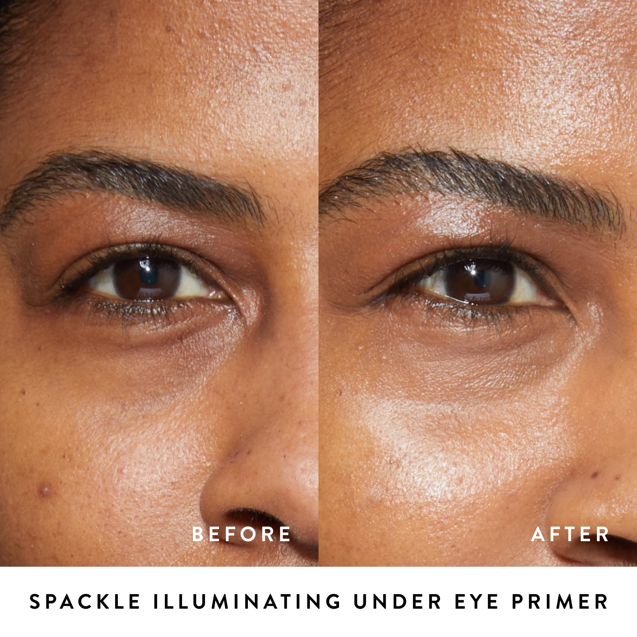 Perlas micronizadas realzan brillo suave en LAURA GELLER NEW YORK Spackle.