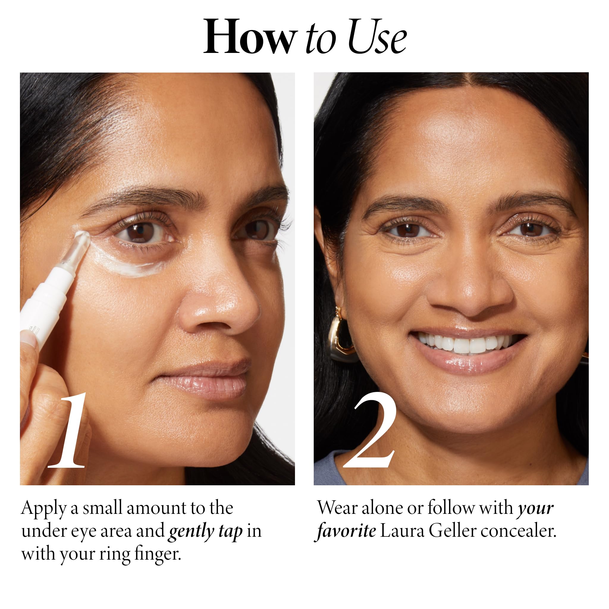 Spackle con perlas micronizadas de LAURA GELLER NEW YORK para brillo suave.
