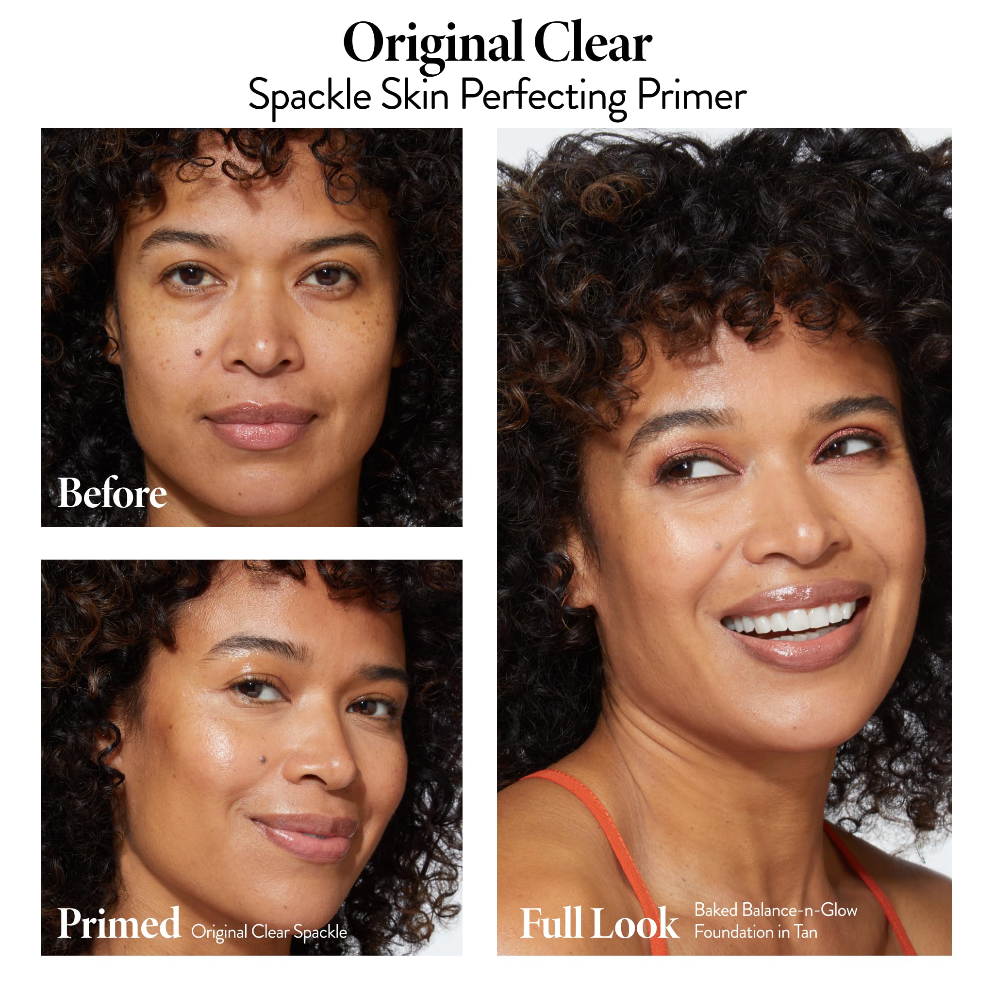 Aplicación suave de Laura Geller Spackle Primer Original para lienzo perfecto.