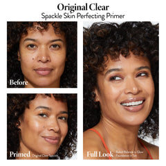 Aplicación suave de Laura Geller Spackle Primer Original para lienzo perfecto.