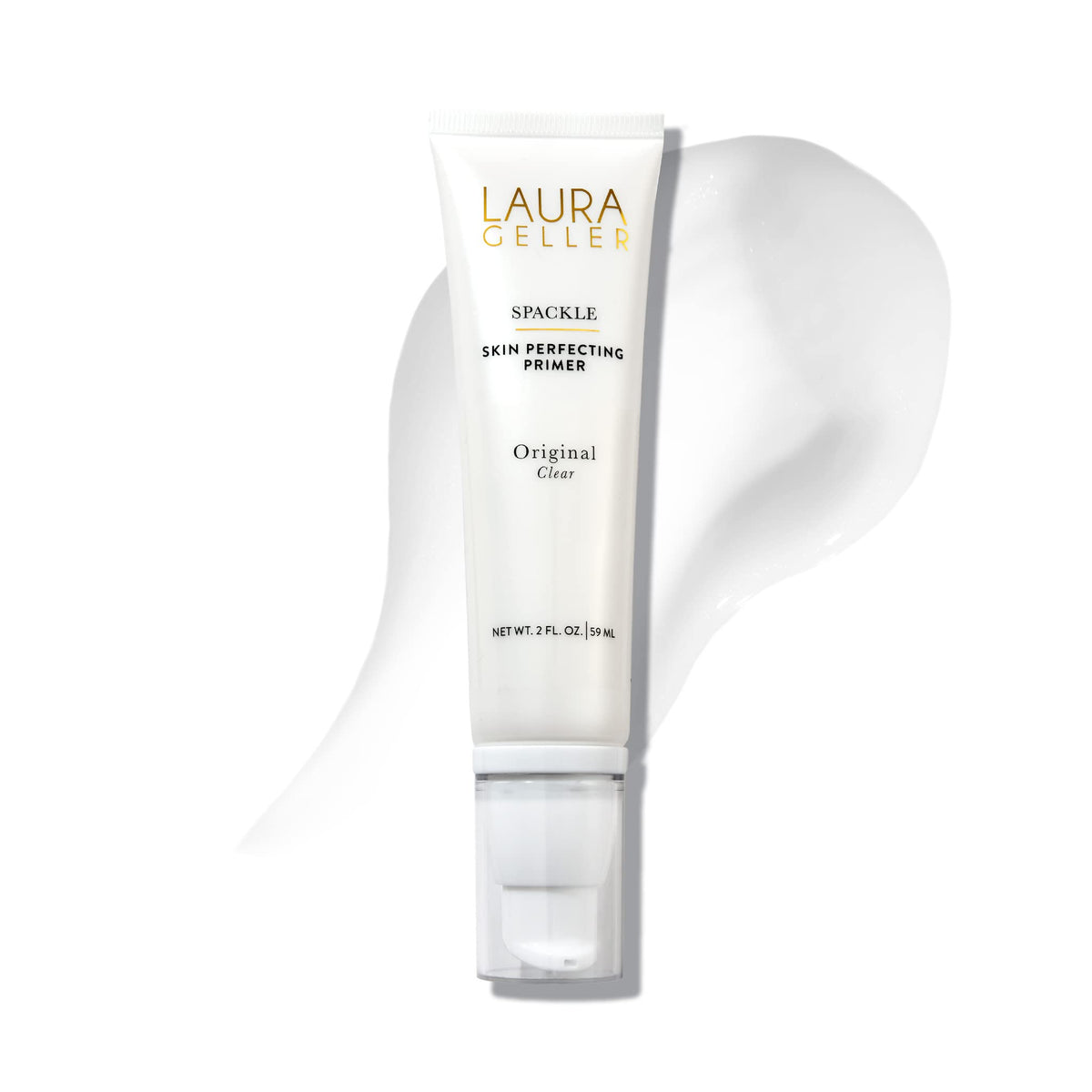 Laura Geller Spackle Primer Original en botella, primer suave para acabado duradero.