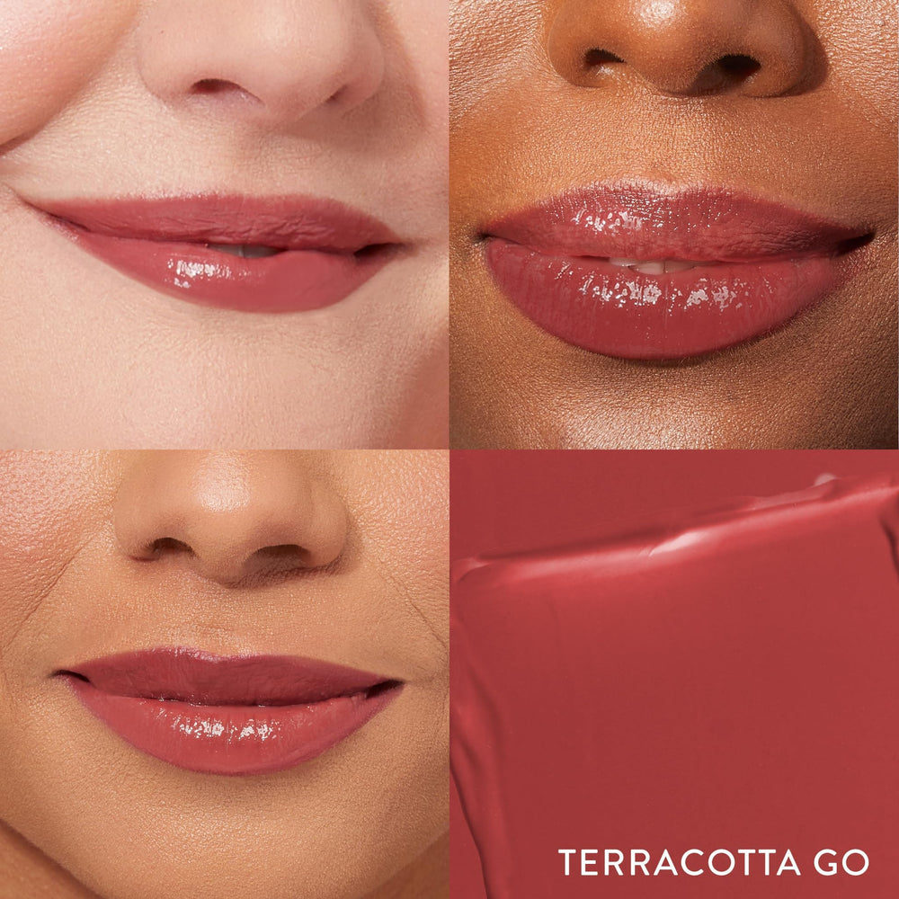 Laura Geller New York Terra Cotta Go bálsamo con color intenso para labios
