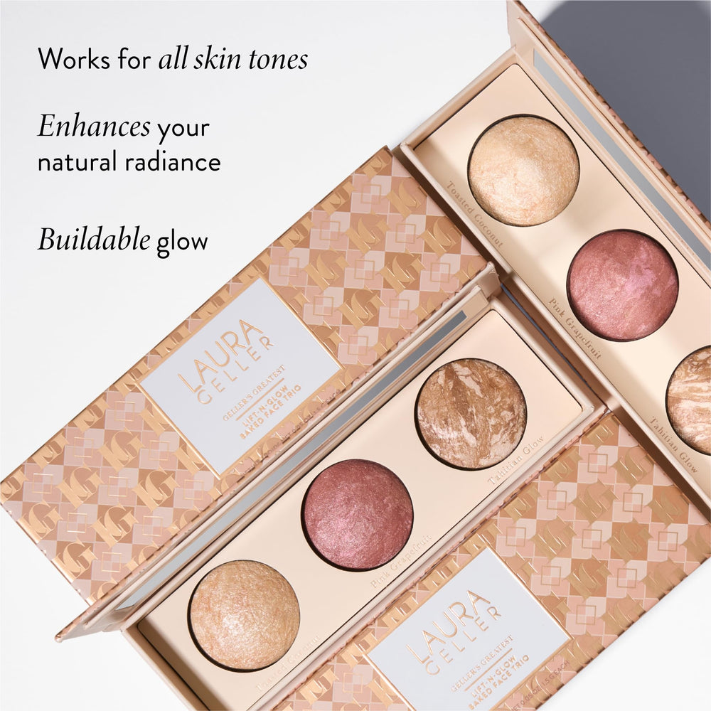 Laura Geller New York bronceador en textura suave para volumen ligero.