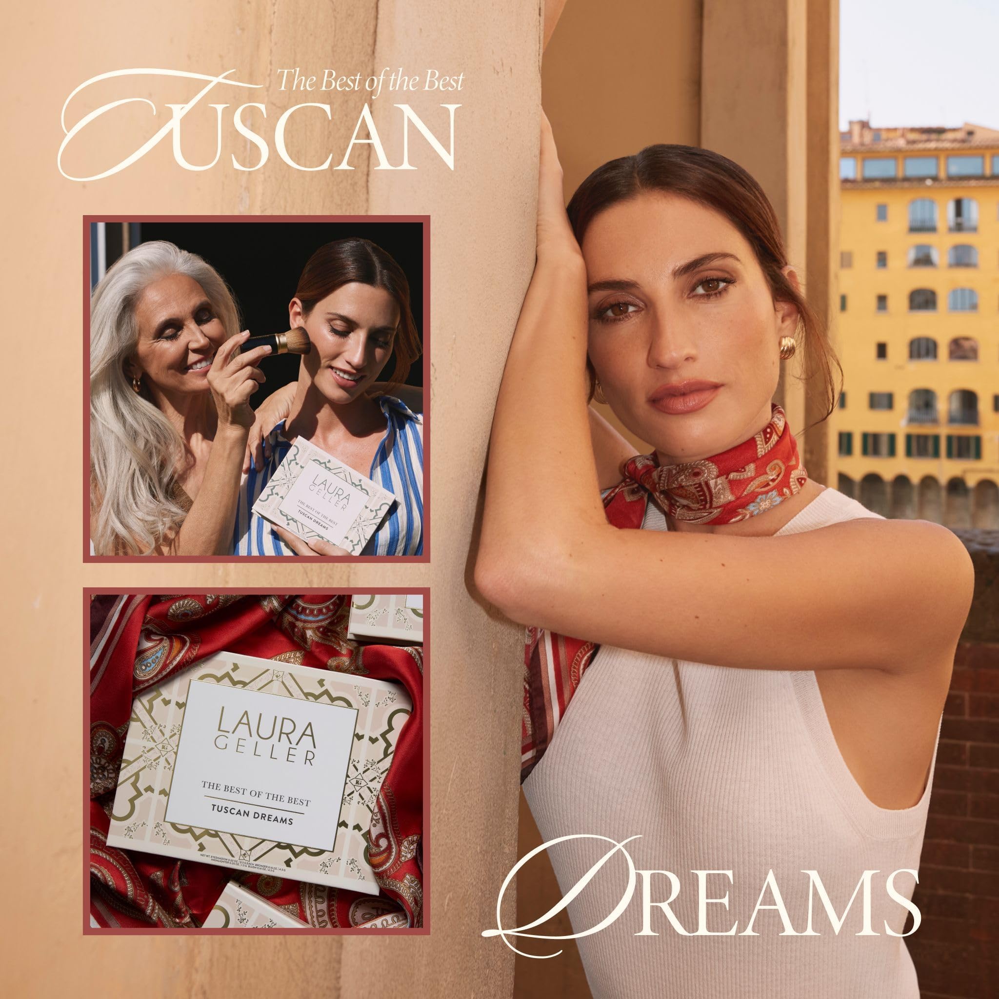 LAURA GELLER NEW YORK Tuscan Dreams estuche compacto para viaje