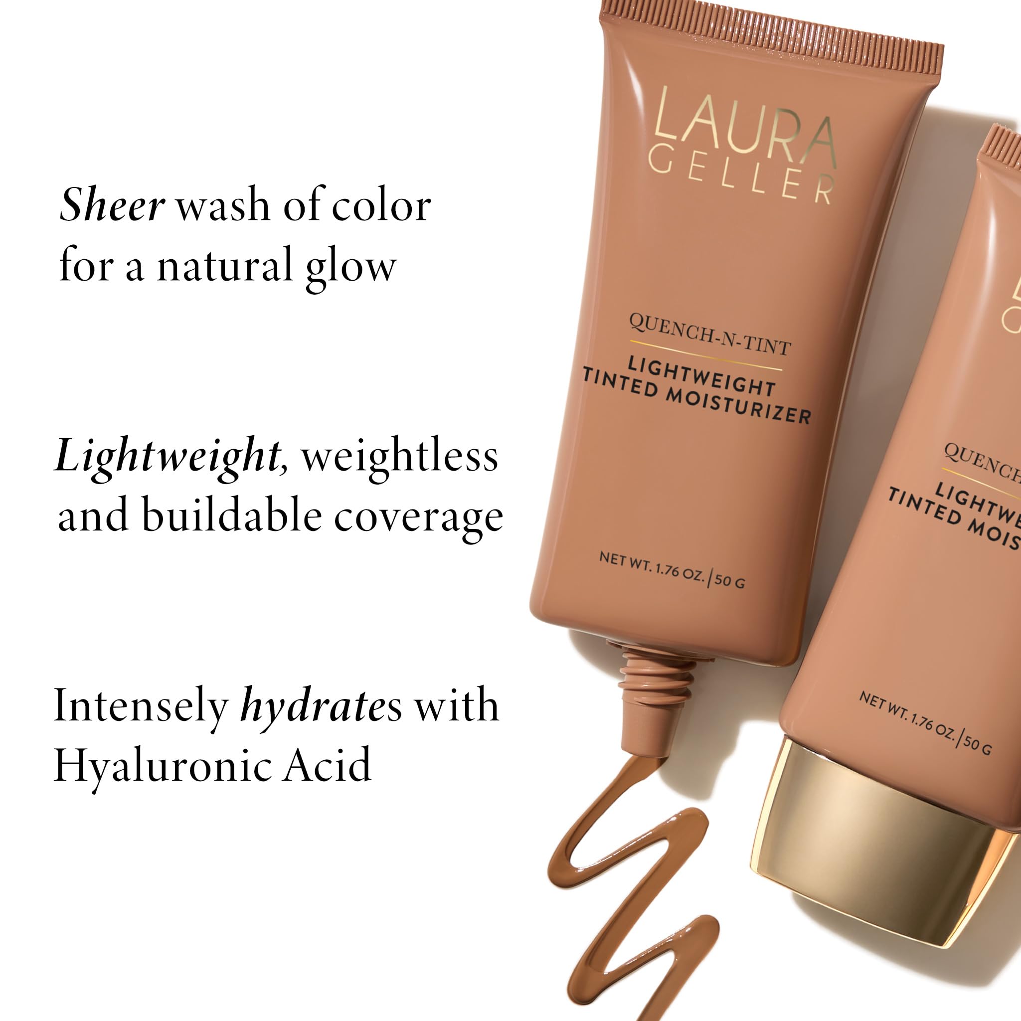 Fini lumineux sur peau sèche avec Laura Geller Quench-n-Tint.