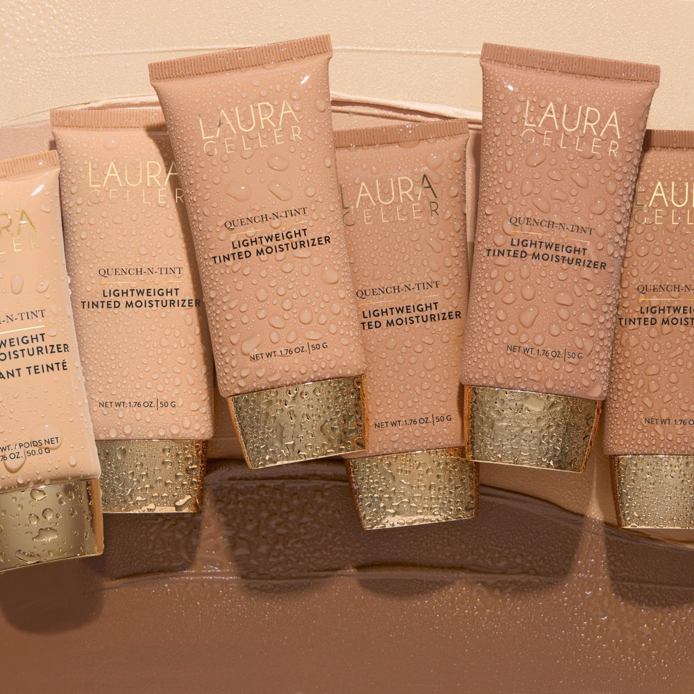 Hydratation légère sans lourdeur avec Laura Geller Quench-n-Tint.