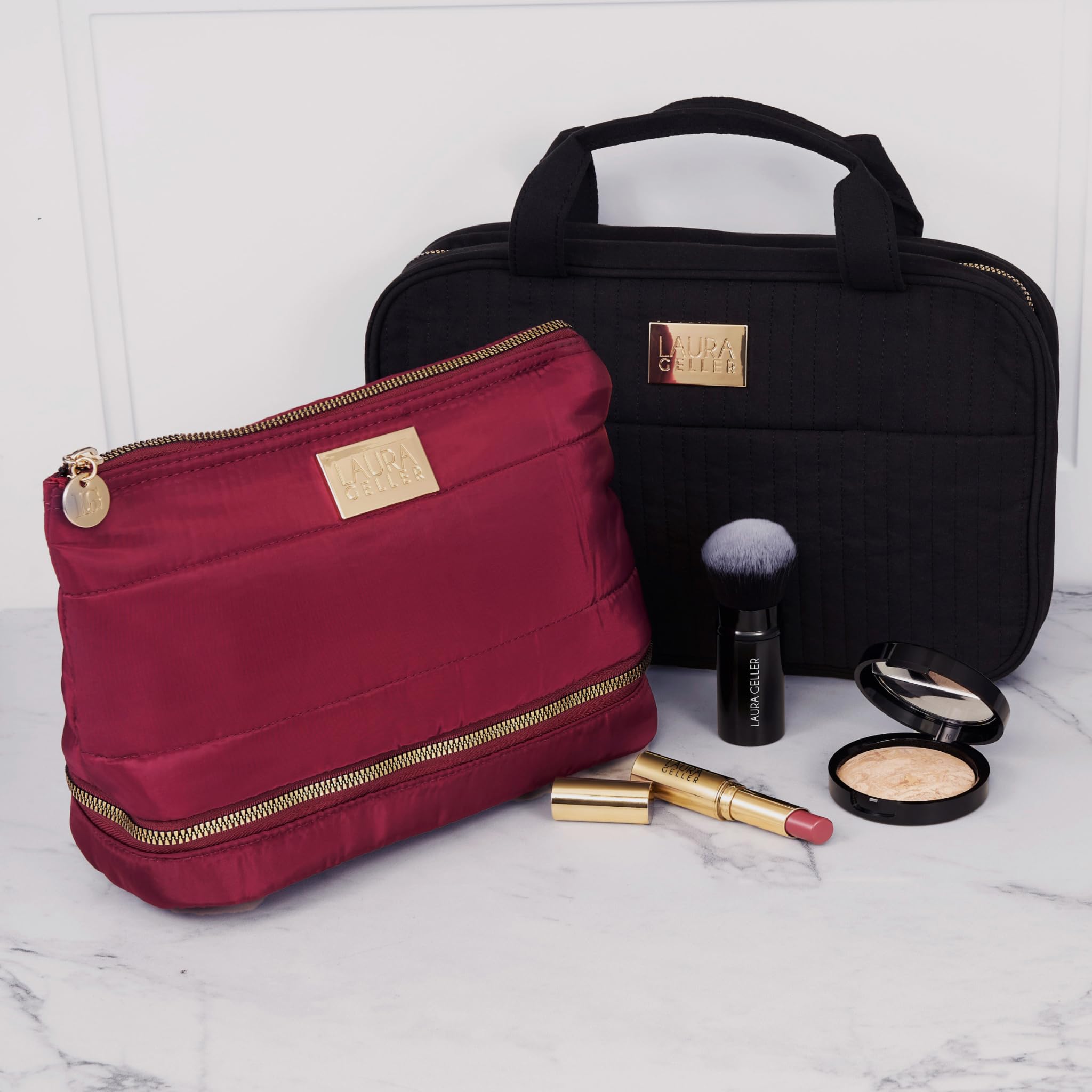 Utilisation quotidienne simplifiée avec Laura Geller, parfaite pour le maquillage.