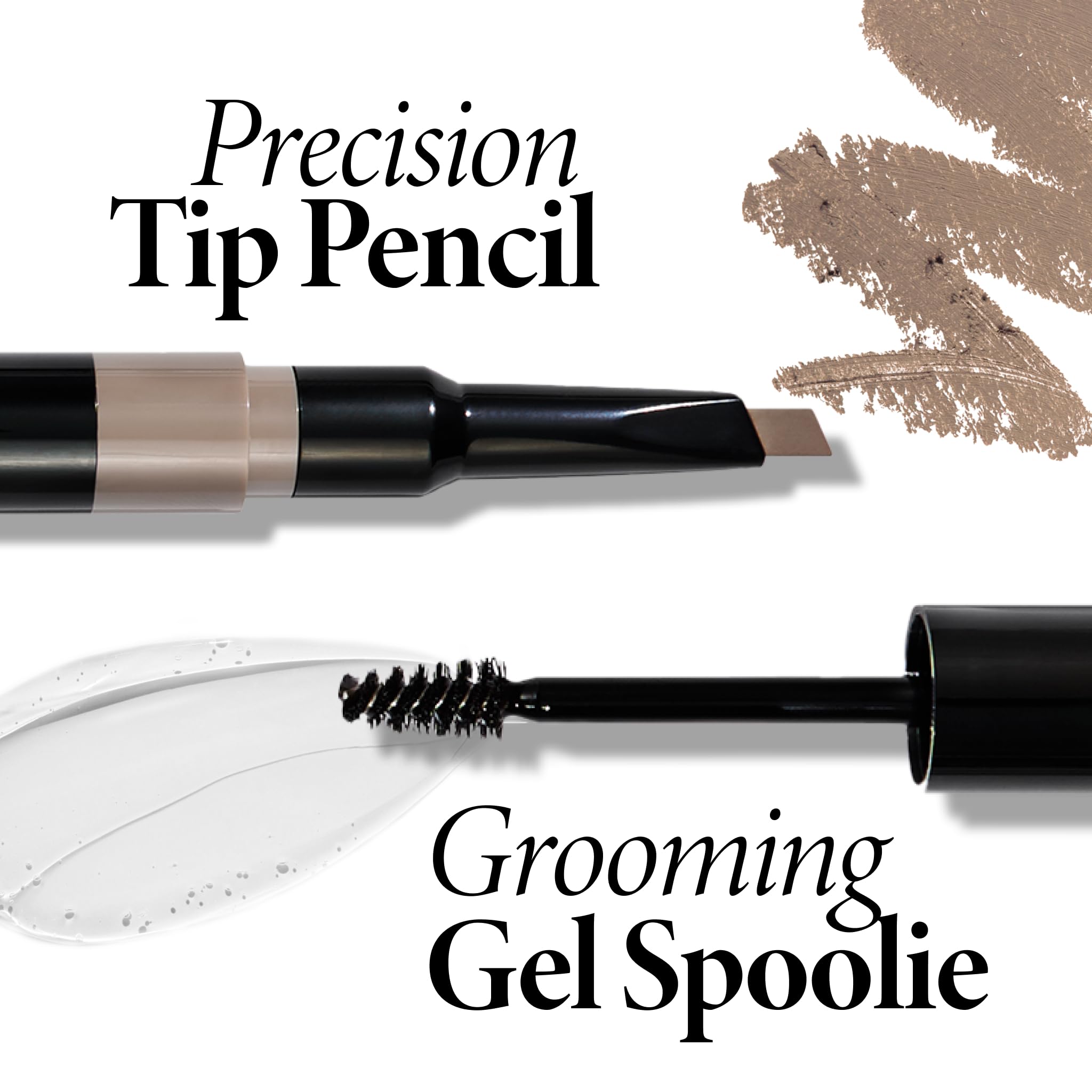 Application précise avec pointe biseautée pour des sourcils mieux définis