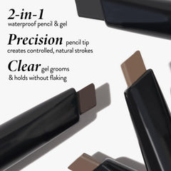 Laura Geller Sculpt-n-Stay 2-en-1 crayon et gel pour correction rapide