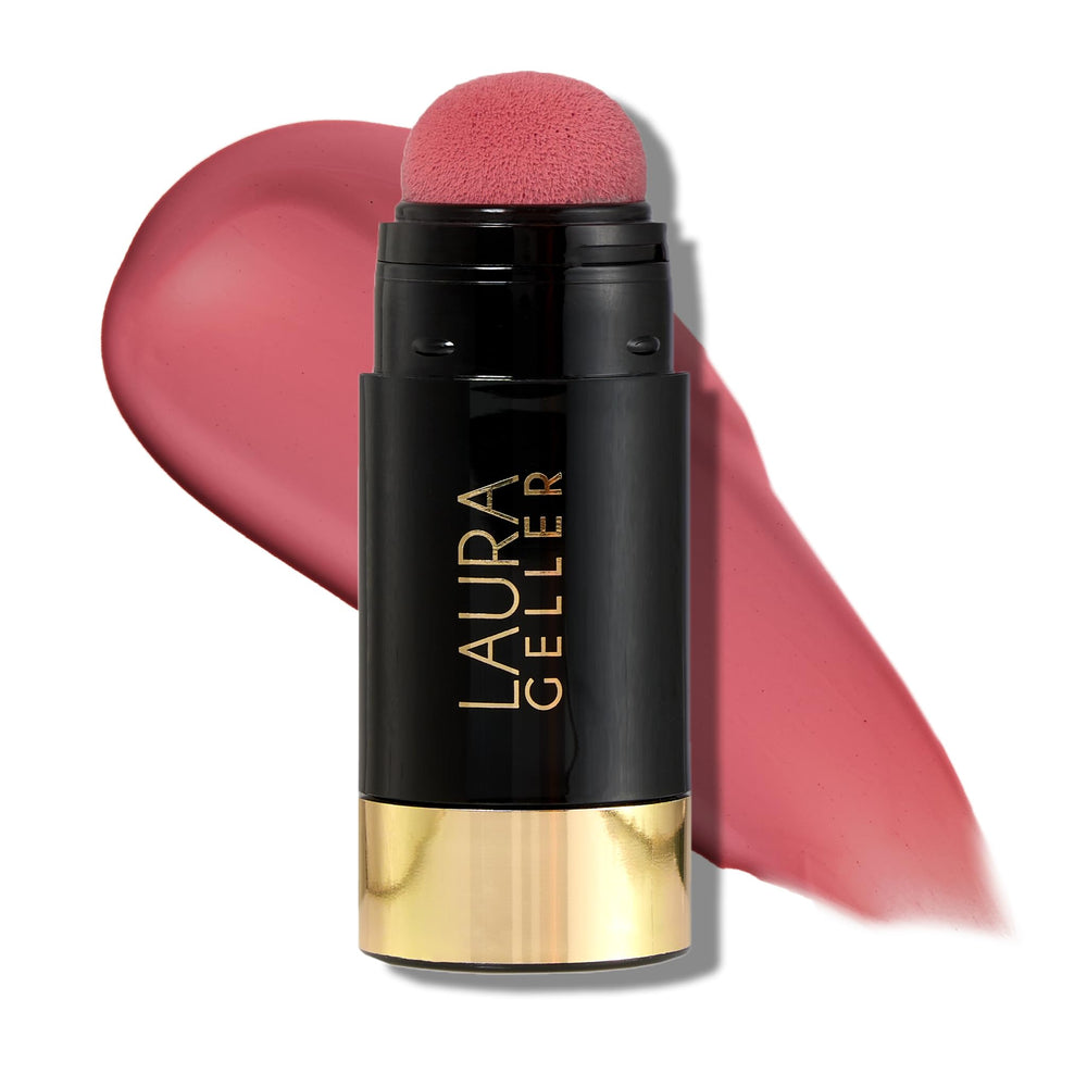 Flacon Laura Geller Serum Blush Tint Beautiful Blossom avec effet frais