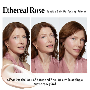 Laura Geller Spackle Primer: extracto de arroz ilumina la piel.