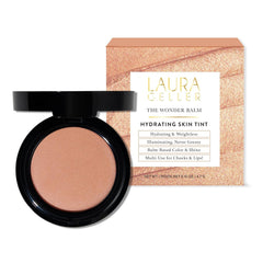 Laura Geller Wonder Balm en pan, brillo natural para el rostro.