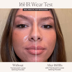 Laura Mercier aplicacion press roll para acabado uniforme.