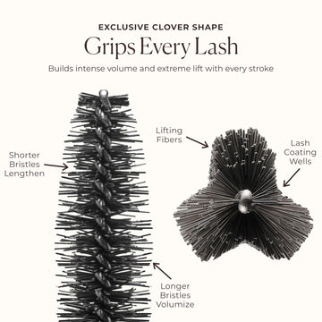 Laura Mercier Caviar Extravagant Mascara: aplicación suave para crear longitud y volumen progresivos.