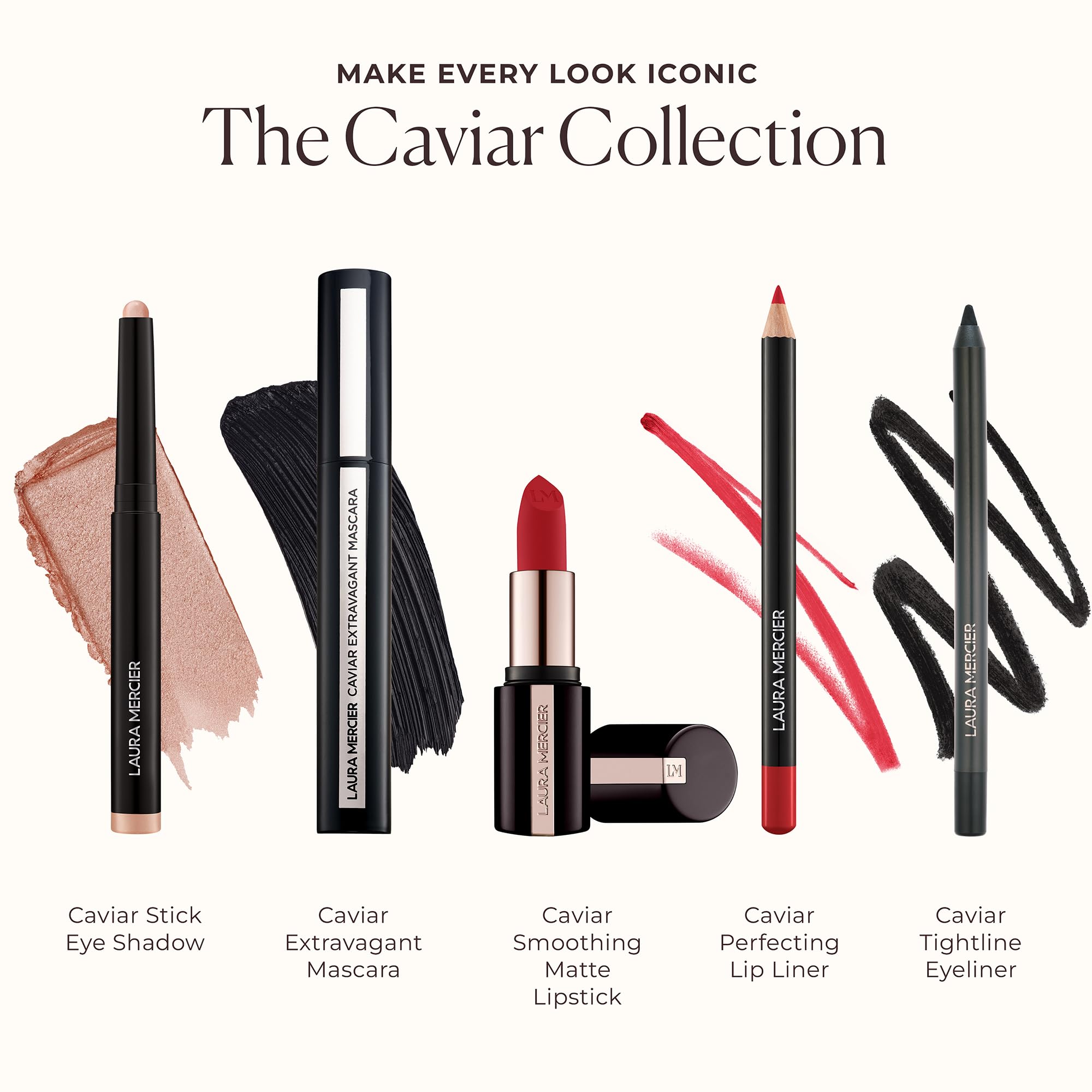 Look quotidien rapide avec le Caviar Stick Laura Mercier.