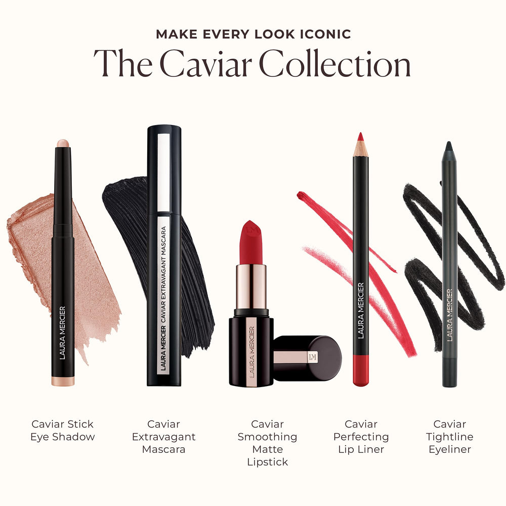 Laura Mercier Caviar Stick – formule imperméable et résistance à la bavure