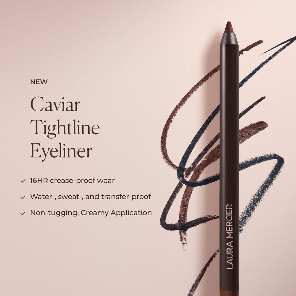 Laura Mercier Caviar Tightline Eyeliner longue tenue : couleur durable et sans bavure.